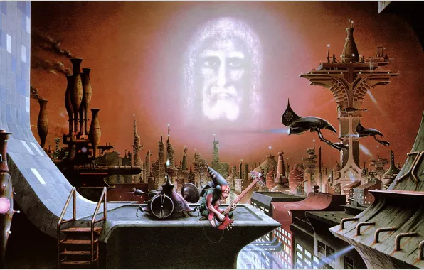 Картинка Rodney Matthews, Dark Reality, Be Watchful