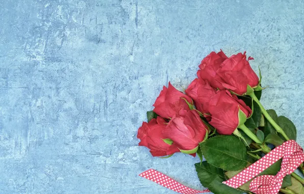 Фон, голубой, розы, pink, roses, bouguet, LAIMDOTA GRIVANE