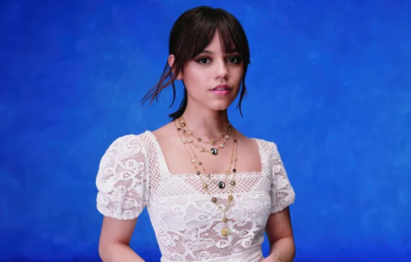 Взгляд, поза, макияж, фигура, актриса, Jenna Ortega, Дженна Ортега