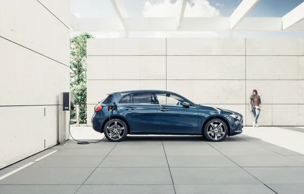 Транспорт, Mercedes-Benz, зарядка, автомобиль, A-CLASS HYBRID