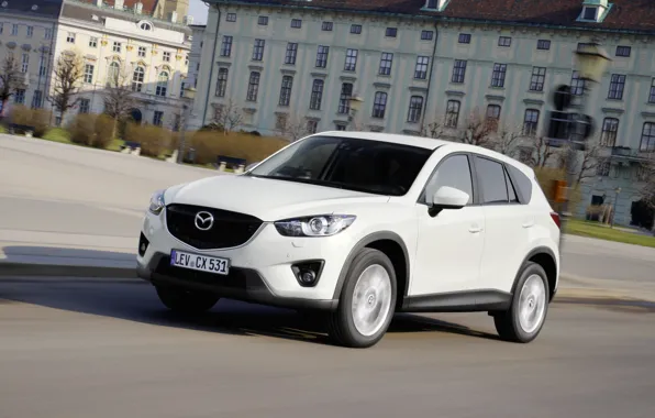 Авто, белый, Mazda, white, cx-5, skyactiv