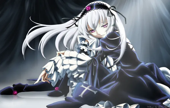 Кукла, платье, Suigintou, rozen maden
