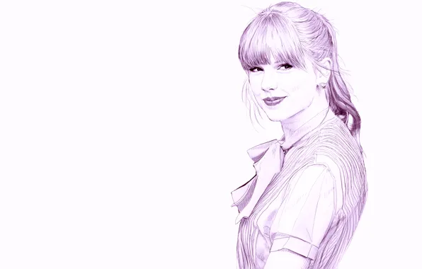 Картинка рисунок, карандаш, Taylor Swift