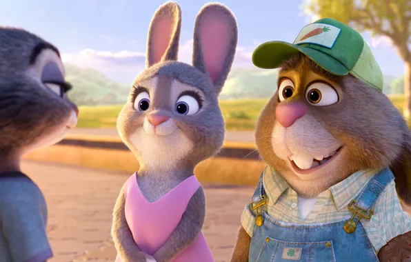 Мультфильм, Judy, Zootopia, Зверополис, Walt disney