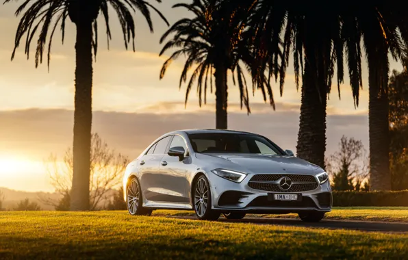 Закат, Mercedes-Benz, CLS, седан, 2018, 450, 4MATIC, AMG Line