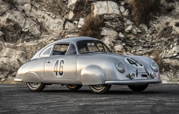 Картинка Porsche, Coupe, Race car, 1951, 356SL, Old vehicle