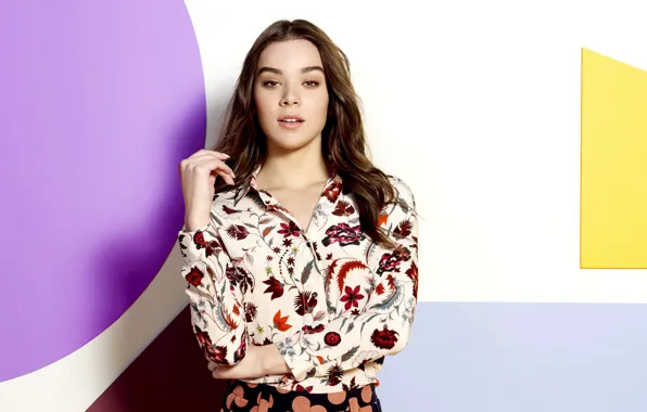 Поза, модель, актриса, певица, hair, Hailee Steinfeld, Хейли Стейнфелд