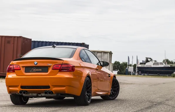 BMW, Sky, E92, Rear view, M3, Lime Rock