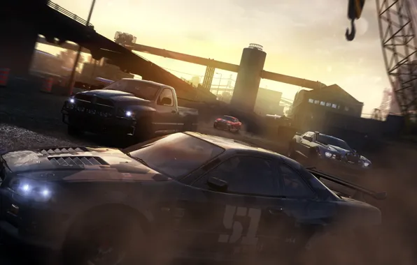 Картинка USA, Race, Cars, Chicago, New York, Dodge Charger, Detroit, Game