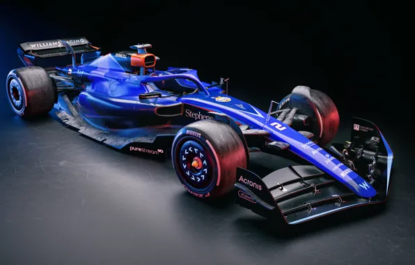 Картинка Формула 1, Cars, Formula 1, Болид, CGI, Williams FW45, F1 2023