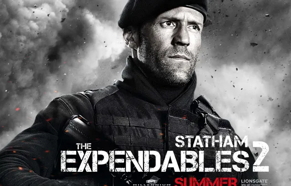 Jason Statham, Джейсон Стэйтем, The Expendables 2, Неудержимые 2, Lee Christmas