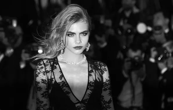 Поза, модель, актриса, черно-белое, model, hair, black and white, pose