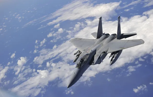 Картинка полет, истребитель, Eagle, F-15, тактический, «Игл»