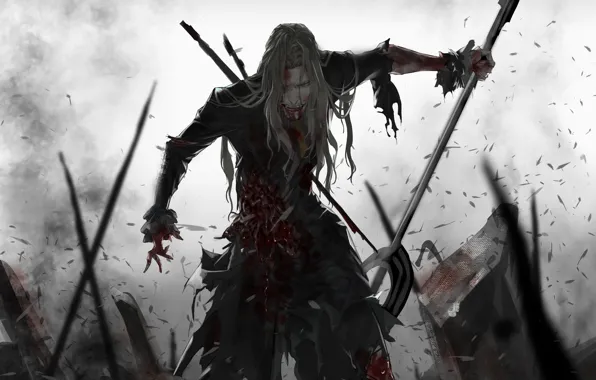 Fanart, Fate/Grand Order, Pixiv, Fanart From Pixiv, Black Lancer