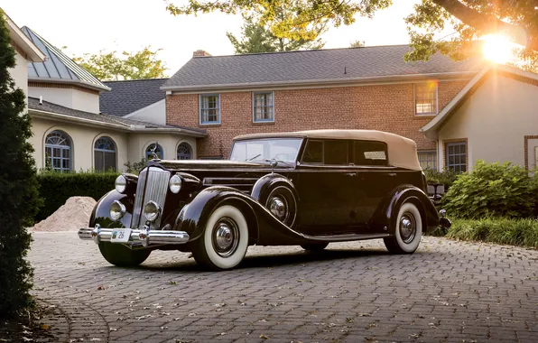 1937, Twelve, Packard, пакард, 1508