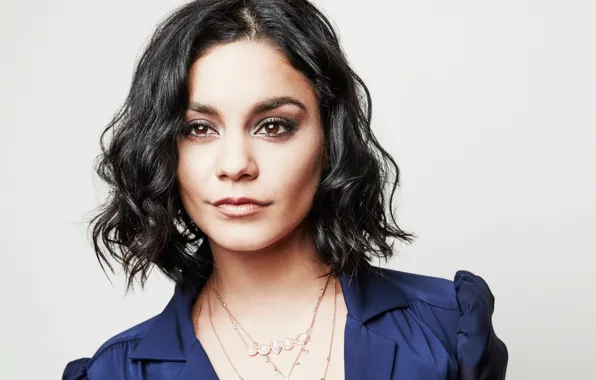 Взгляд, девушка, поза, модель, макияж, актриса, hair, Vanessa Hudgens