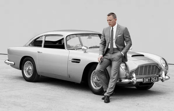 Картинка Джеймс Бонд, 007, James Bond, Дэниел Крейг, Skyfall, Aston Martin DB5, 007 Координаты Скайфолл