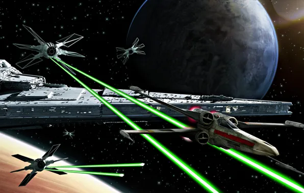 Звёздные войны, Star wars, Joseph Diaz, The Ride, Tie Fighter evolution