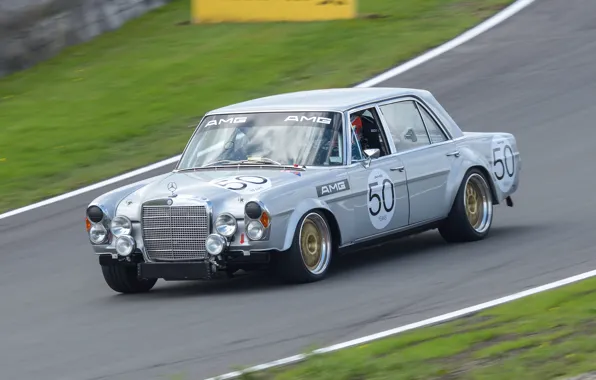 Ретро, гонка, Mercedes-Benz, классика, SEL 6.3, AMG 300