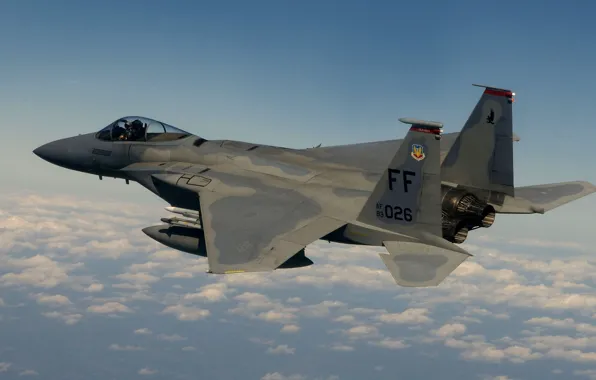 Картинка истребитель, F-15, SSgt Samuel Rogers