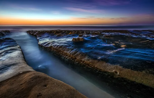 Картинка nature, Lunar Landscape, After Dark