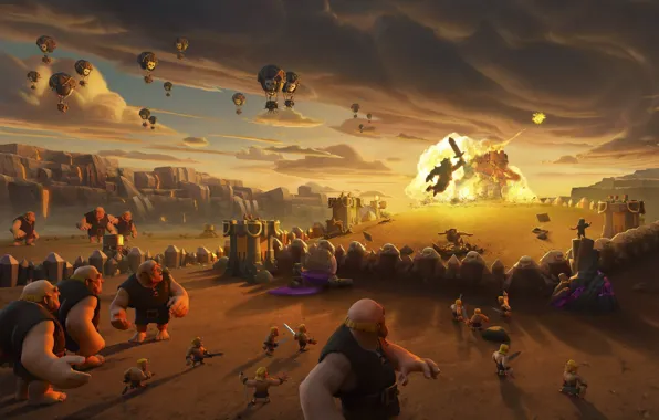 Game, giant, Clash Of Clans
