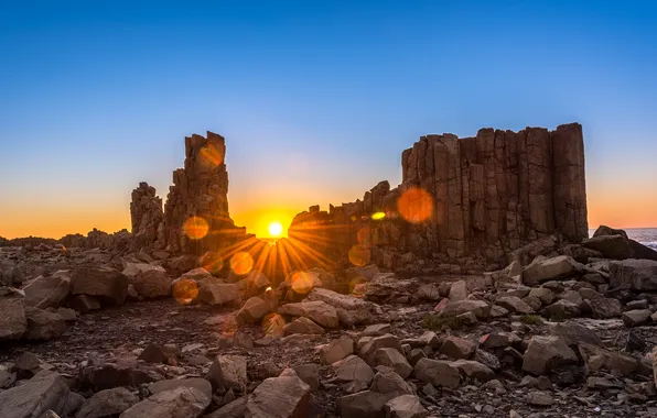 Скалы, пустыня, каньон, Australia, New South Wales, Kiama Down