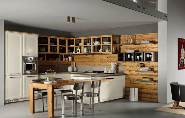 Стиль, вилла, интерьер, кухня, столовая, итальянский дизайн, Cucina Donoratico