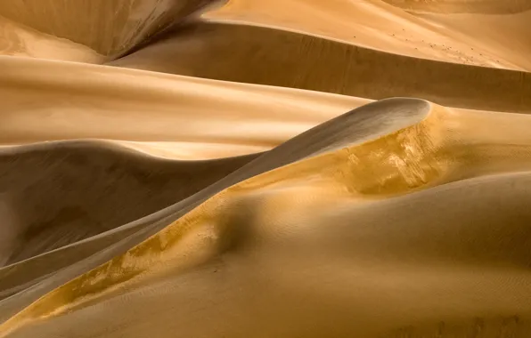 Песок, пустыня, бархан