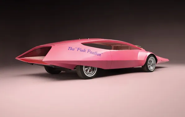 Картинка widescreen, единственный экземпляр, Pink panther car