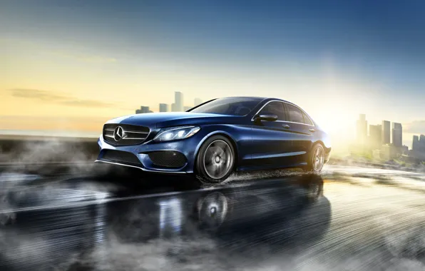 Mercedes Benz, C Class, 2015