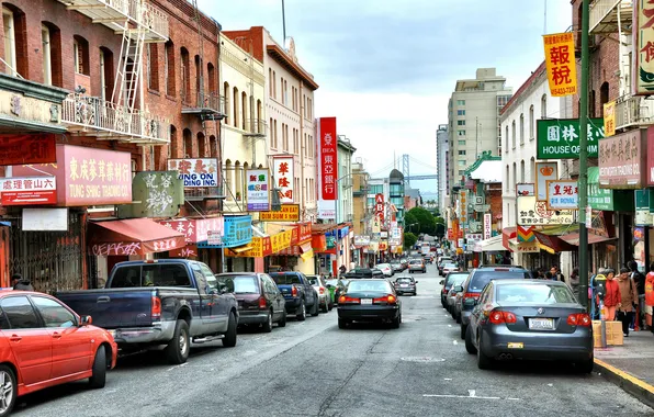 Калифорния, Сан-Франциско, California, San Francisco, Chinatown