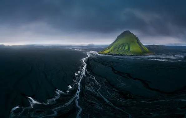 Mountain, iceland, Maelifell