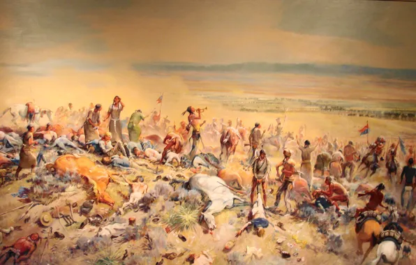 Картина, живопись, painting, little big horn