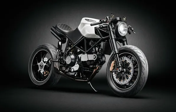 Andreas Ezelius, Ducati Custom Café Fighter, Cafe racer, Каферейсер, тип мотоцикла, кафейный гонщик