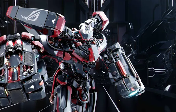 Robot, asus, rog, republic of gamers, transformer