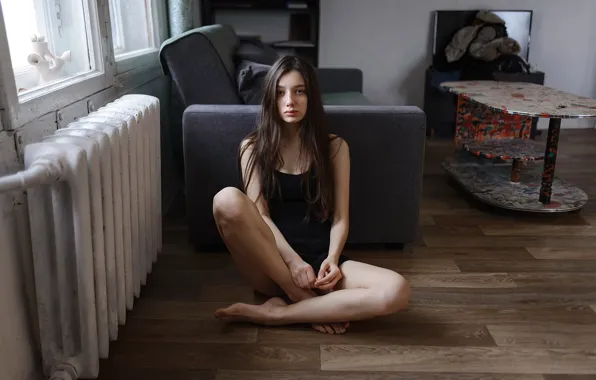 Комната, веснушки, ножки, губки, Aleks Five