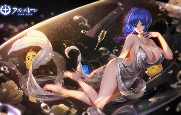 Sexy girl, St. Louis, Dress, Azur lane