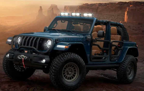 Картинка Concept, Джип, Jeep, шоу-кар, Jeep Wrangler Rubicon 4xe Departure, Departure