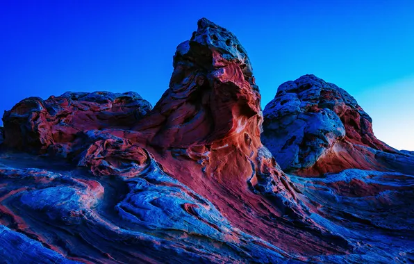 Камни, Arizona, рельеф, National Monument