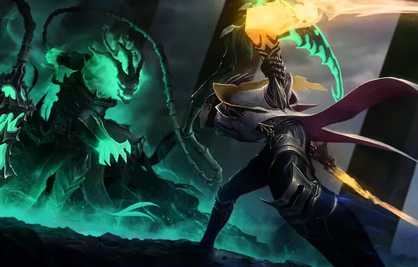 League Of Legends, Lucian, Thresh