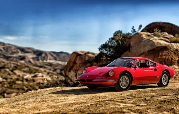1969, Ferrari, феррари, дино, Dino, 246 GT