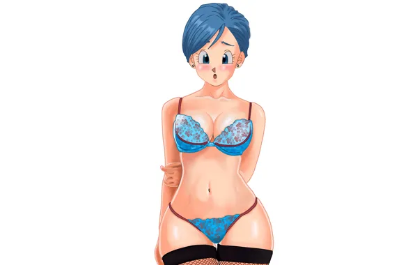 Girl, sexy, lingerie, pantsu, bra, cleavage, panties, thighhighs