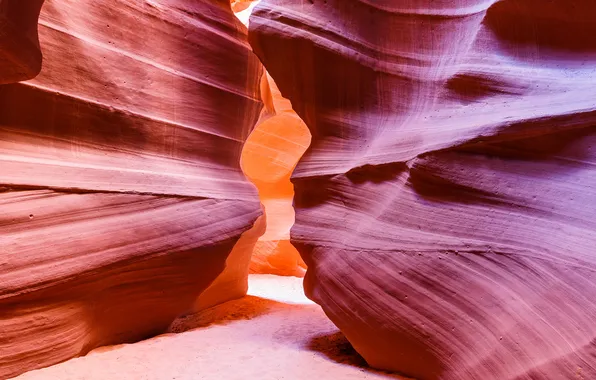 Rock, usa, arizona, antelope canyon