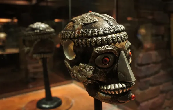 Картинка human, mask of tribes, decorated head shape