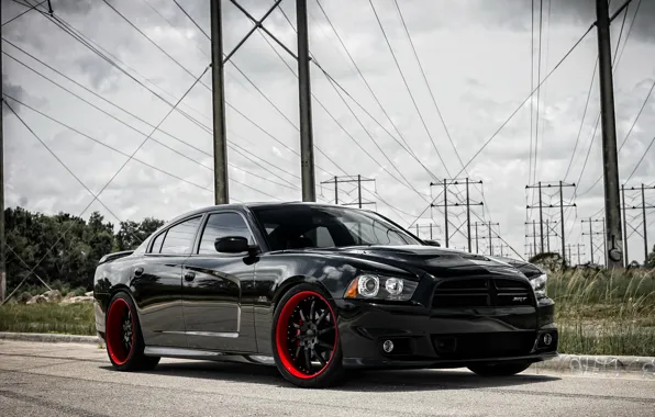 Картинка Dodge, srt, Charger, Motoring