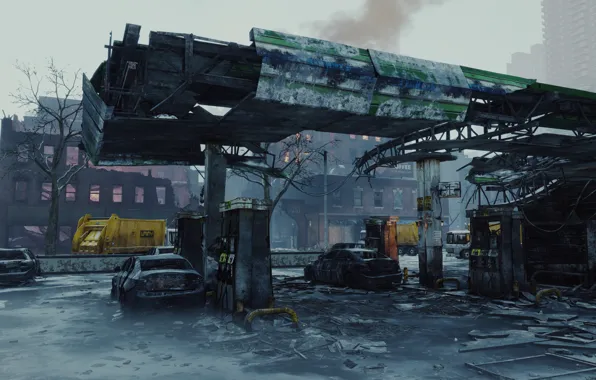 Город, Апокалипсис, Tom Clancy's, Ubisoft Entertainment, The Division