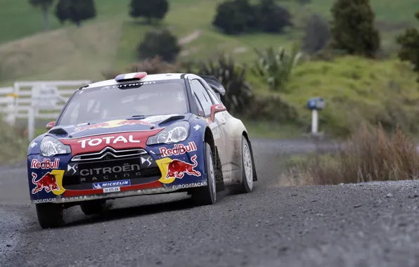 Citroen, Red Bull, DS3, WRC, Rally, Ралли, Передок, Total