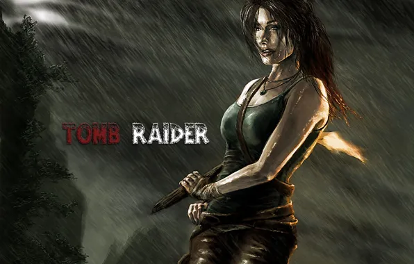 Картинка Tomb Raider, Лара Крофт, Art, Lara Croft, Расхитительница гробниц