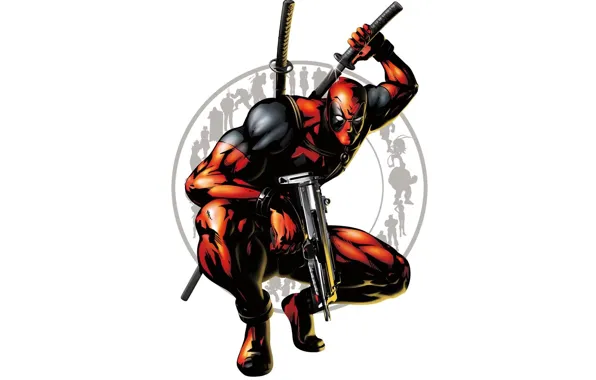 Deadpool, Marvel, Дэдпул, Wade Wilson, Марвел, Уэйд Уилсон